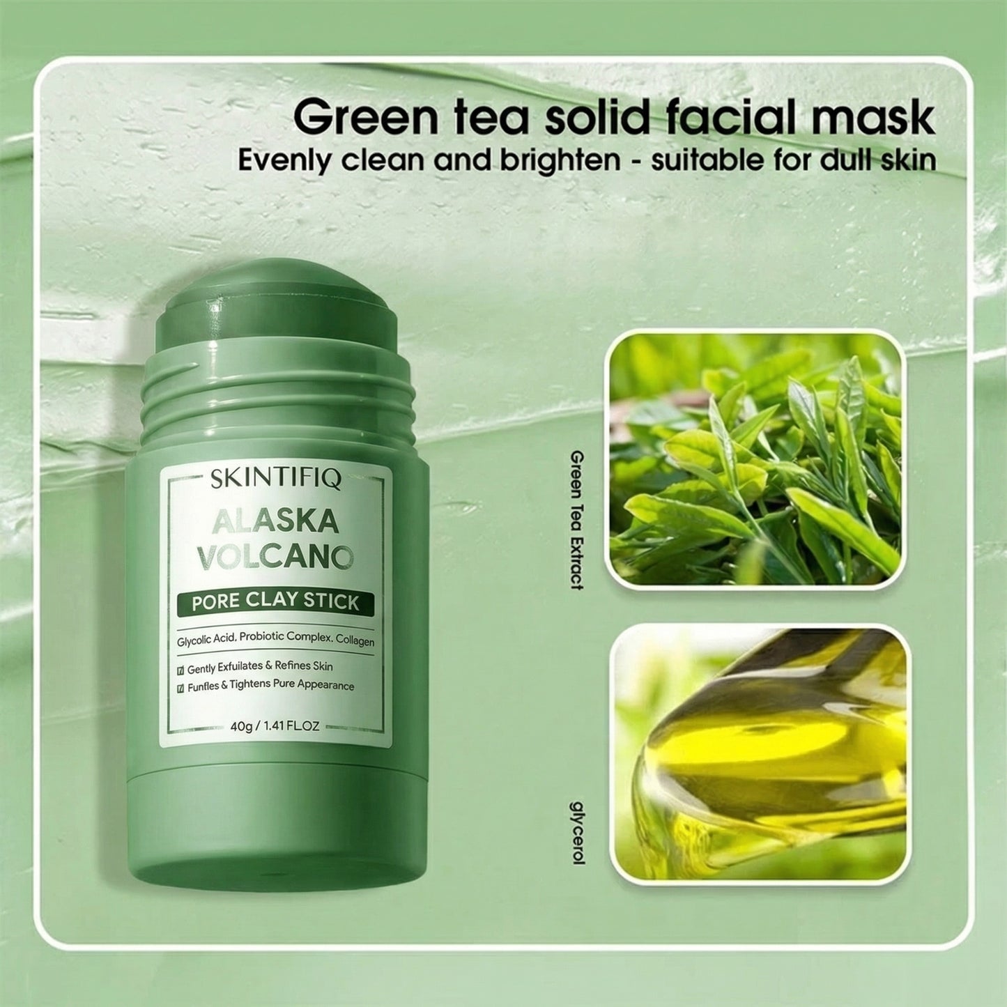 Alaska Volcano Blackhead Cleansing Mask Stick