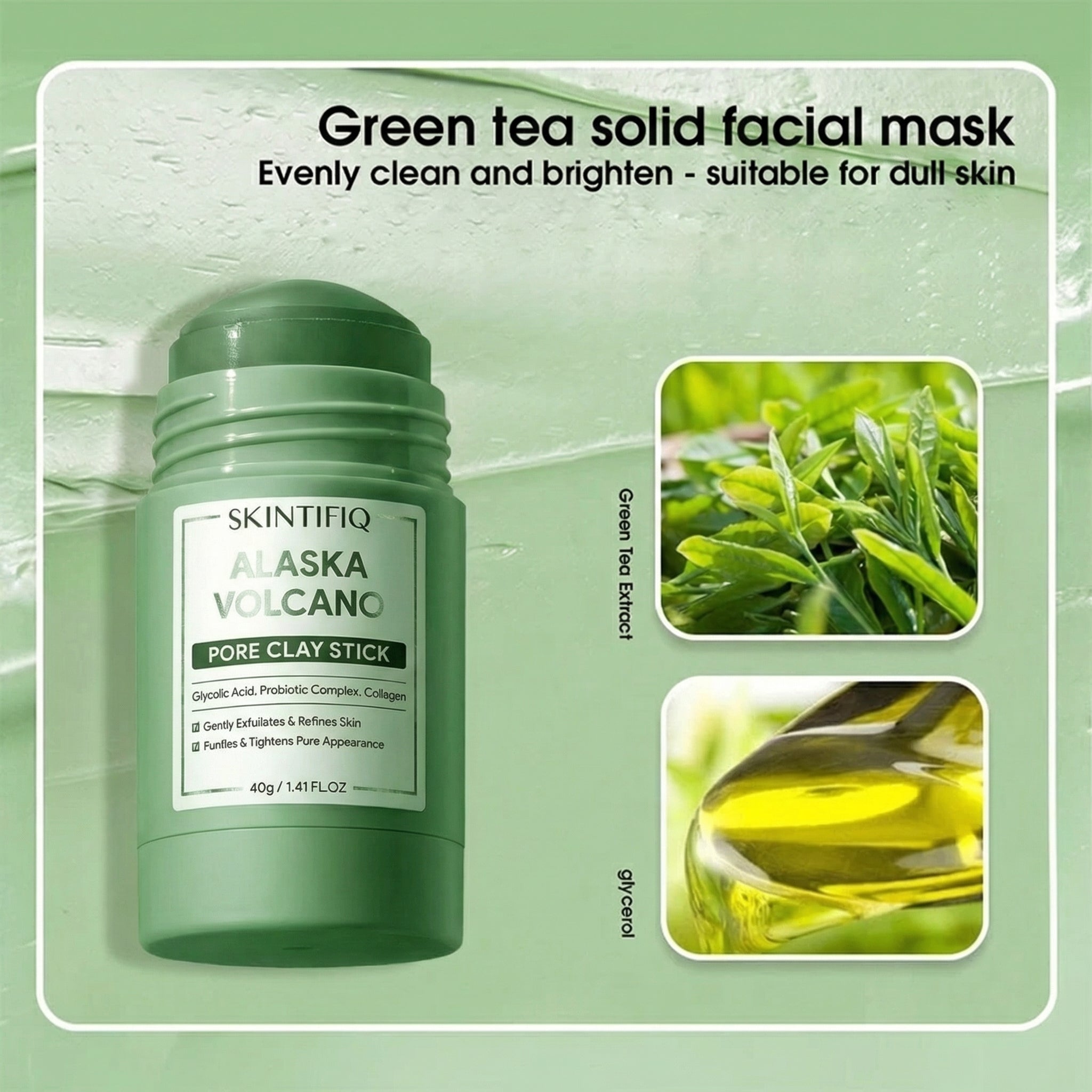 Alaska Volcano Blackhead Cleansing Mask Stick